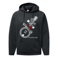 Praise Him With The Strings Banjo Player Bluegrass Performance Fleece Hoodie