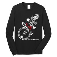 Praise Him With The Strings Banjo Player Bluegrass Long Sleeve Shirt