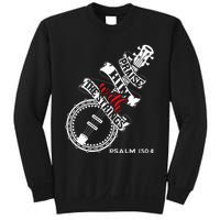 Praise Him With The Strings Banjo Player Bluegrass Sweatshirt