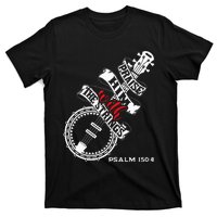 Praise Him With The Strings Banjo Player Bluegrass T-Shirt