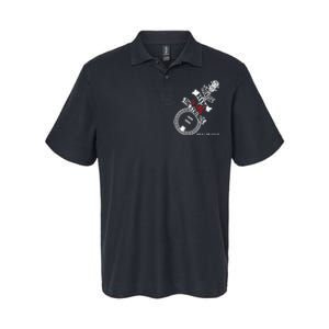 Praise Him With The Strings Banjo Player Bluegrass Softstyle Adult Sport Polo