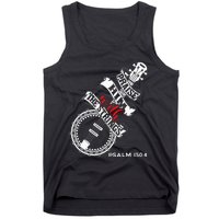 Praise Him With The Strings Banjo Player Bluegrass Tank Top