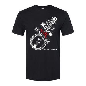 Praise Him With The Strings Banjo Player Bluegrass Softstyle CVC T-Shirt