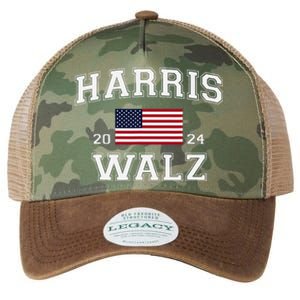 President Harris Walz 2024 Kamala Harris Tim Walz Vote Legacy Tie Dye Trucker Hat