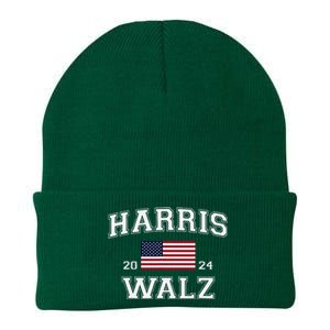 President Harris Walz 2024 Kamala Harris Tim Walz Vote Knit Cap Winter Beanie