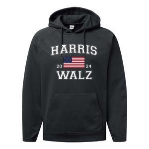 President Harris Walz 2024 Kamala Harris Tim Walz Vote Performance Fleece Hoodie