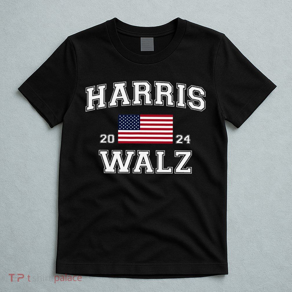 President Harris Walz 2024 Kamala Harris Tim Walz Vote T-Shirt
