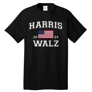 President Harris Walz 2024 Kamala Harris Tim Walz Vote Tall T-Shirt