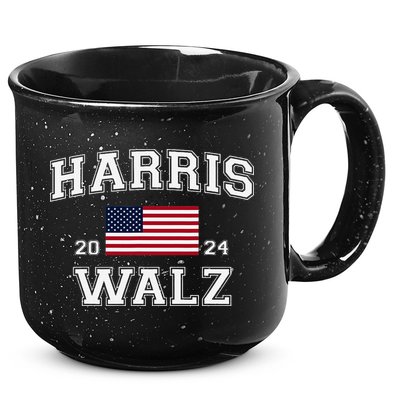 President Harris Walz 2024 Kamala Harris Tim Walz Vote 15oz Campfire Ceramic Mug