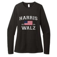 President Harris Walz 2024 Kamala Harris Tim Walz Vote Womens CVC Long Sleeve Shirt