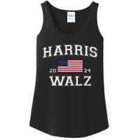 President Harris Walz 2024 Kamala Harris Tim Walz Vote Ladies Essential Tank