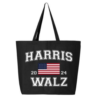 President Harris Walz 2024 Kamala Harris Tim Walz Vote 25L Jumbo Tote