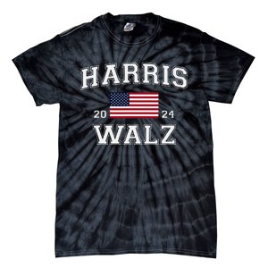 President Harris Walz 2024 Kamala Harris Tim Walz Vote Tie-Dye T-Shirt