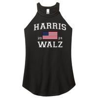 President Harris Walz 2024 Kamala Harris Tim Walz Vote Women's Perfect Tri Rocker Tank