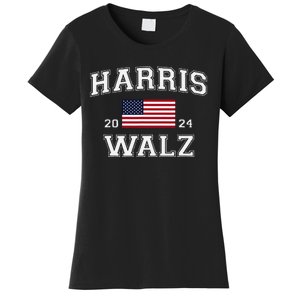 President Harris Walz 2024 Kamala Harris Tim Walz Vote Women's T-Shirt