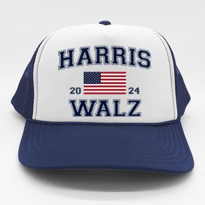 President Harris Walz 2024 Kamala Harris Tim Walz Vote Trucker Hat