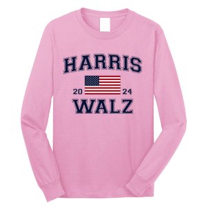 President Harris Walz 2024 Kamala Harris Tim Walz Vote Long Sleeve Shirt