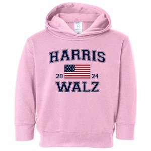 President Harris Walz 2024 Kamala Harris Tim Walz Vote Toddler Hoodie