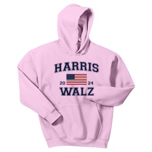 President Harris Walz 2024 Kamala Harris Tim Walz Vote Kids Hoodie