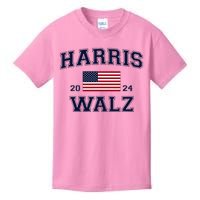 President Harris Walz 2024 Kamala Harris Tim Walz Vote Kids T-Shirt