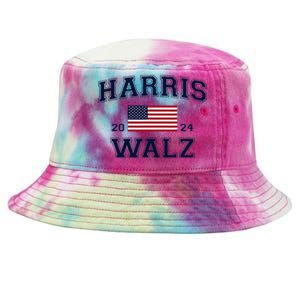 President Harris Walz 2024 Kamala Harris Tim Walz Vote Tie-Dyed Bucket Hat