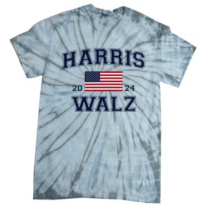 President Harris Walz 2024 Kamala Harris Tim Walz Vote Tie-Dye T-Shirt