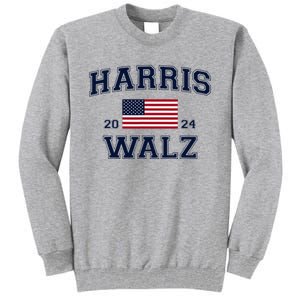 President Harris Walz 2024 Kamala Harris Tim Walz Vote Tall Sweatshirt