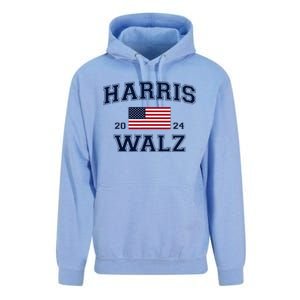 President Harris Walz 2024 Kamala Harris Tim Walz Vote Unisex Surf Hoodie