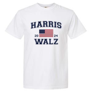 President Harris Walz 2024 Kamala Harris Tim Walz Vote Garment-Dyed Heavyweight T-Shirt