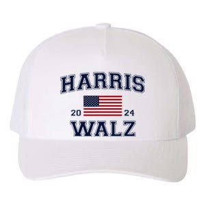 President Harris Walz 2024 Kamala Harris Tim Walz Vote Yupoong Adult 5-Panel Trucker Hat