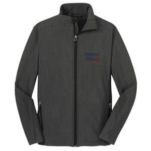 President Harris Walz 2024 Kamala Harris Tim Walz Vote Core Soft Shell Jacket