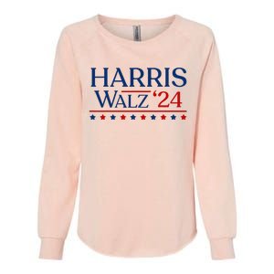 President Harris Walz 2024 Kamala Harris Tim Walz Vote Womens California Wash Sweatshirt