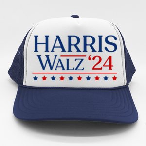 President Harris Walz 2024 Kamala Harris Tim Walz Vote Trucker Hat