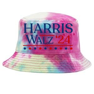 President Harris Walz 2024 Kamala Harris Tim Walz Vote Tie-Dyed Bucket Hat