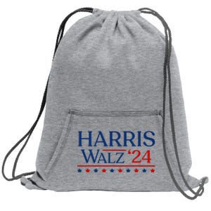 President Harris Walz 2024 Kamala Harris Tim Walz Vote Sweatshirt Cinch Pack Bag