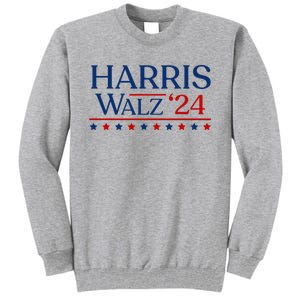 President Harris Walz 2024 Kamala Harris Tim Walz Vote Tall Sweatshirt