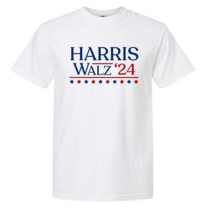 President Harris Walz 2024 Kamala Harris Tim Walz Vote Garment-Dyed Heavyweight T-Shirt