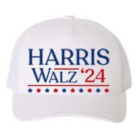 President Harris Walz 2024 Kamala Harris Tim Walz Vote Yupoong Adult 5-Panel Trucker Hat