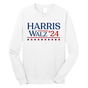 President Harris Walz 2024 Kamala Harris Tim Walz Vote Long Sleeve Shirt