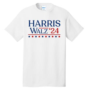 President Harris Walz 2024 Kamala Harris Tim Walz Vote Tall T-Shirt