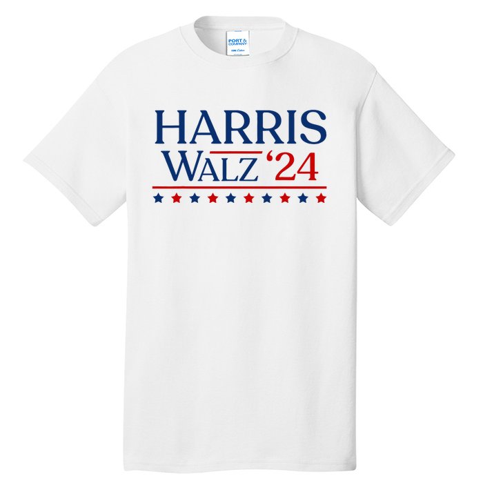 President Harris Walz 2024 Kamala Harris Tim Walz Vote Tall T-Shirt