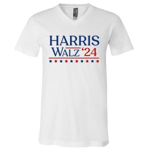 President Harris Walz 2024 Kamala Harris Tim Walz Vote V-Neck T-Shirt