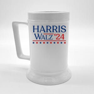 President Harris Walz 2024 Kamala Harris Tim Walz Vote Beer Stein