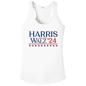 President Harris Walz 2024 Kamala Harris Tim Walz Vote Ladies PosiCharge Competitor Racerback Tank