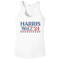 President Harris Walz 2024 Kamala Harris Tim Walz Vote Ladies PosiCharge Competitor Racerback Tank