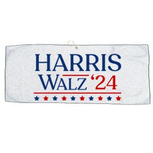 President Harris Walz 2024 Kamala Harris Tim Walz Vote Large Microfiber Waffle Golf Towel