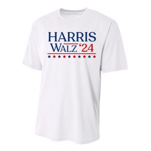 President Harris Walz 2024 Kamala Harris Tim Walz Vote Performance Sprint T-Shirt