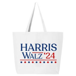 President Harris Walz 2024 Kamala Harris Tim Walz Vote 25L Jumbo Tote