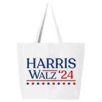 President Harris Walz 2024 Kamala Harris Tim Walz Vote 25L Jumbo Tote