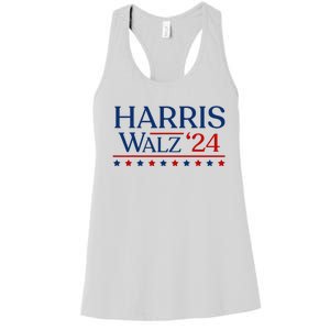 President Harris Walz 2024 Kamala Harris Tim Walz Vote Women's Racerback Tank